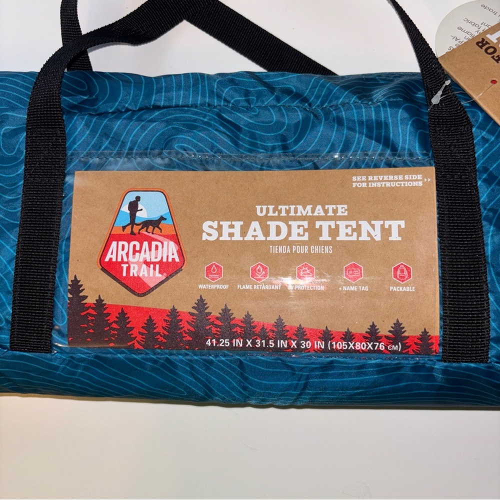 Arcadia Ultimate Shade Tent for Dogs - Blue